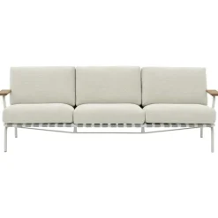 Muuto Utesoffor-Settle 3-Sitssoffa, Taupe