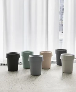 HAY Papperskorgar & Pedalhinkar-Shade Bin Papperskorg, Dusty Green