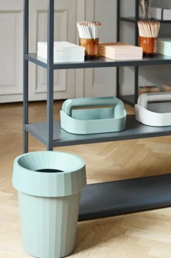 HAY Papperskorgar & Pedalhinkar-Shade Bin Papperskorg, Dusty Green