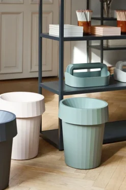 HAY Papperskorgar & Pedalhinkar-Shade Bin Papperskorg, Dusty Green