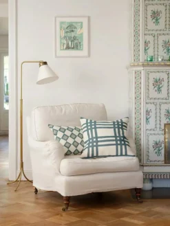 Shimla Kuddfodral 50x50 cm, Himmelsblå