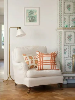 Shimla Kuddfodral 50x50 cm, Himmelsblå