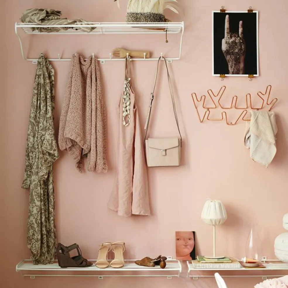 Shoe Shelf Skohylla L, Vit