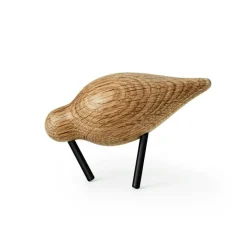 Normann Copenhagen Träfigurer-Shorebird Small, Svart/Svart