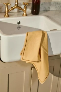 Sienna Kökshandduk 2-pack 50x70 cm, Dusty Blue