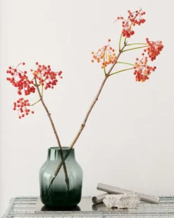 Silent Vas Ø15 cm, Burnt Orange