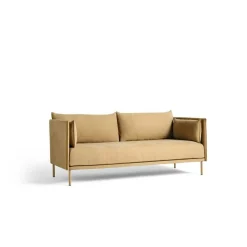 Silhouette 2-Sitssoffa, Krom / Linara 142