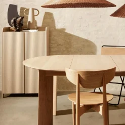 Sill Cupboard - Low - Dark Stained Oak