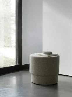 Silo Sittpuff Ø90 cm, Piazza Grey