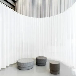 Silo Sittpuff Ø90 cm, Piazza Grey