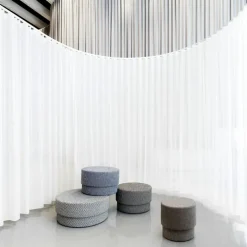 Silo Sittpuff Ø90 cm, Piazza Grey