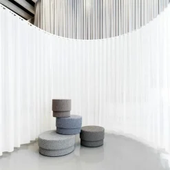 Silo Sittpuff Ø90 cm, Piazza Grey