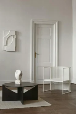 Simple XL Soffbord 78 cm, Lackerad Ek