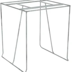 Brafab Sidobord & Småbord-Sinarp Bordsstativ 70x70 cm, Galvanized