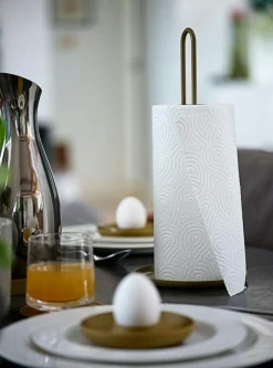 Singles Hushållspappershållare, Svart