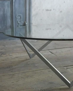 Sirius Soffbord Ø120x38 cm, Silver Grey