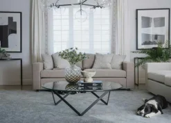 Sirius Soffbord Ø120x38 cm, Silver Grey