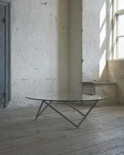 Sirius Soffbord Ø120x38 cm, Silver Grey