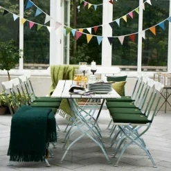 Grythyttan stålmöbler Dynor För Utemöbler-Sittdyna Till 1/Bryggeri/High Tech Stol, Svart