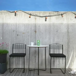 Grythyttan stålmöbler Dynor För Utemöbler-Sittdyna Till 1/Bryggeri/High Tech Stol, Svart