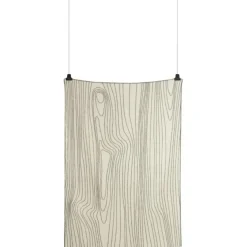 Skog Pläd 135x200 cm, Svart/Natural