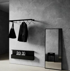 Skohylla 100 cm, Svart