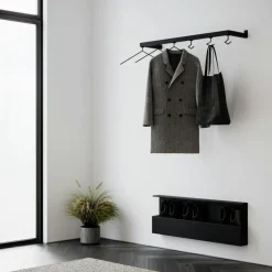 Skohylla 100 cm, Svart