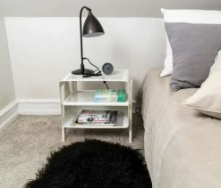 Skohylla Golv 50x35x50 cm, Svart