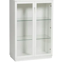 Mavis Skåp & Vitrinskåp-Skåp AOKO Glasdörrar Vitlack