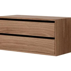 New Works Modulära Hyllsystem-Skåp Med Lådor, Valnöt