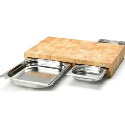 Continenta Skärbrädor-Skärbräda Med Tre Bleckplåtar