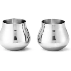 Georg Jensen Snapsglas & Avecglas-Sky Shotglas 8 cl, 2-pack