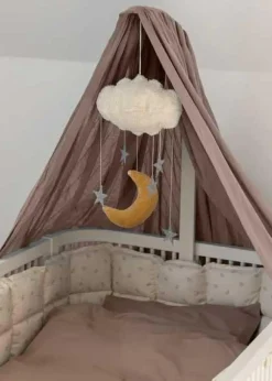 Barn Sebra Sänghimlar-Sky Sänghimmel, Jetty Beige