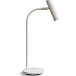 Slender Bordslampa, Vit
