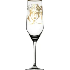 Carolina Gynning Champagneglas-Slice Of Life Champagneglas, Guld