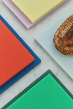 HAY Skärbrädor-Slice Skärbräda L, Mörkblå