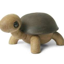 Spring Copenhagen Träfigurer-Slowy Sköldpadda Träfigur, 7 cm