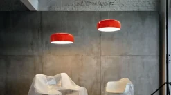 Flos Pendellampor-Smithfield S Pendel, Röd