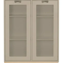 Snö E Vitrinskåp 42 cm, Storm Grey