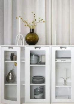 Snö E Vitrinskåp 30 cm, Vit