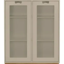 Snö E Vitrinskåp 30 cm, Vit