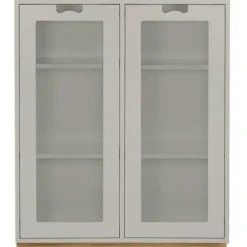 Snö E Vitrinskåp 30 cm, Vit