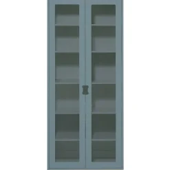 Asplund Skåp & Vitrinskåp-Snö F Vitrinskåp 42 cm, Vit/Ek