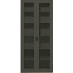 Asplund Skåp & Vitrinskåp-Snö F Vitrinskåp 42 cm, Vit/Ek