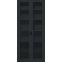 Snö F Vitrinskåp 30 cm, Vit/Ek