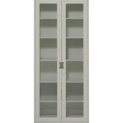 Snö F Vitrinskåp 30 cm, Vit/Ek