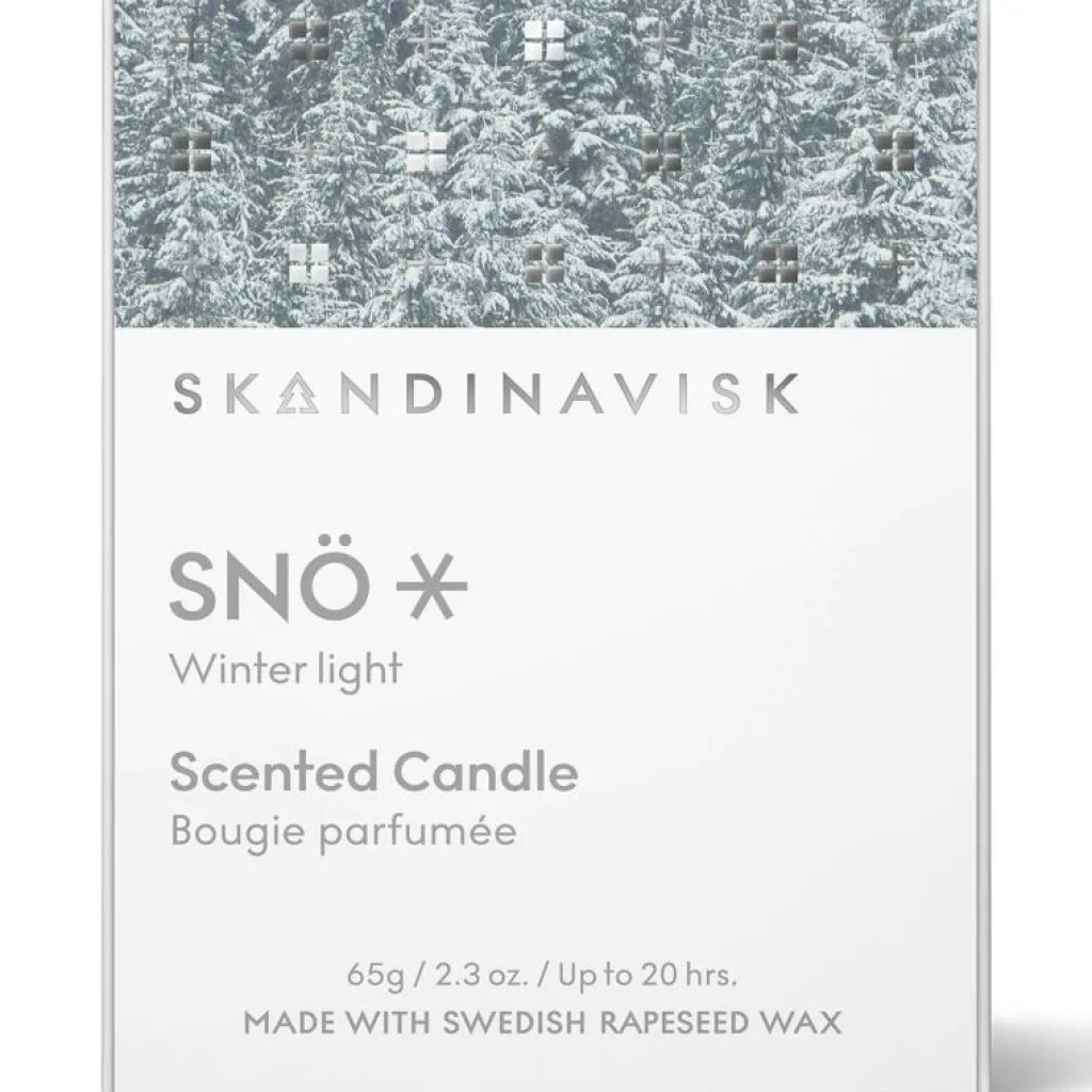 Skandinavisk Doftljus-SNÖ Special Edition Doftljus Med Lock 200 g