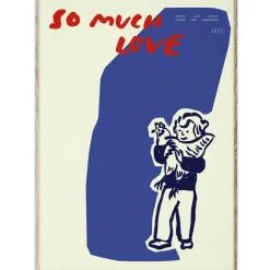 So Much Love/ Chicken Poster 30x40 cm