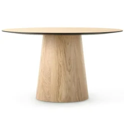 Social Matbord Naturlig Ek, 130 cm