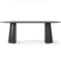 Social Matbord Svart Ek, 110 cm